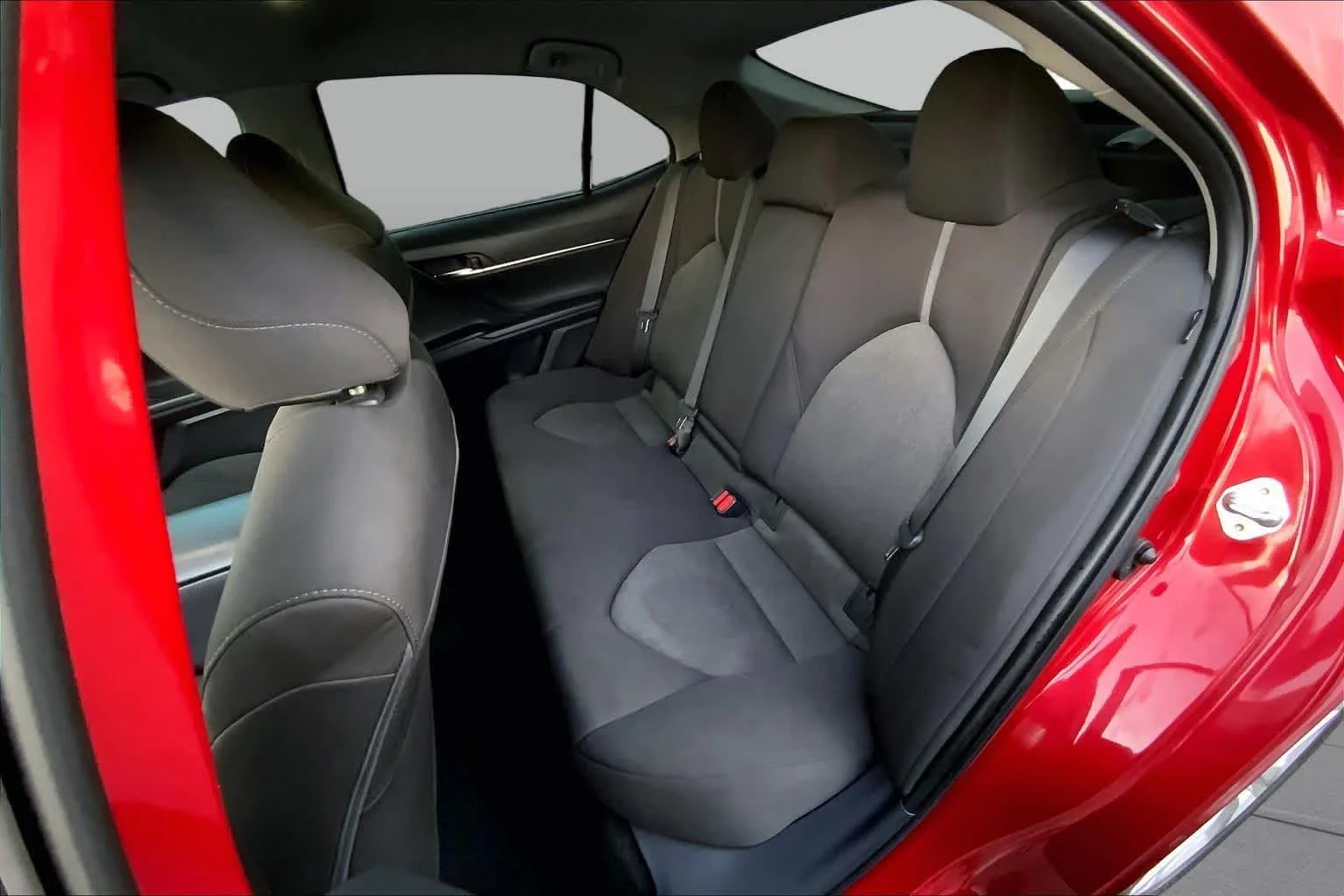 Used 2023 Supersonic Red Toyota LE image 18