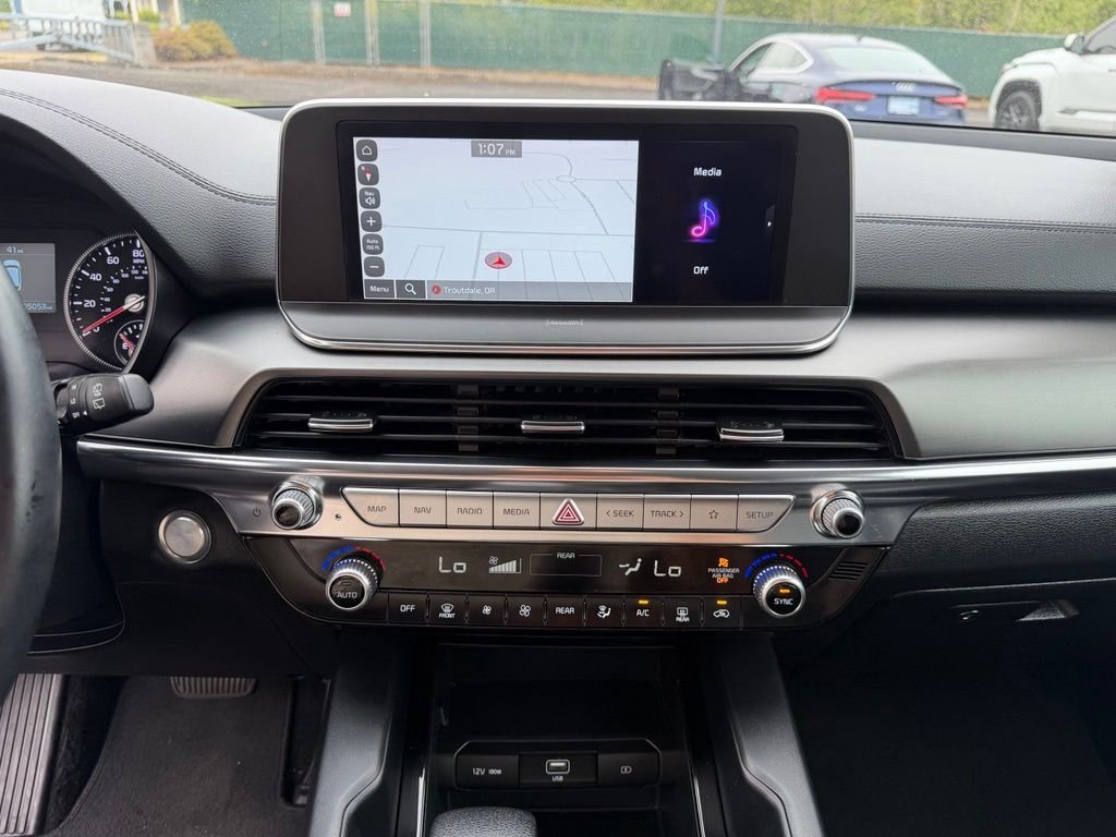 Used 2022 Ebony Black Kia LX image 21