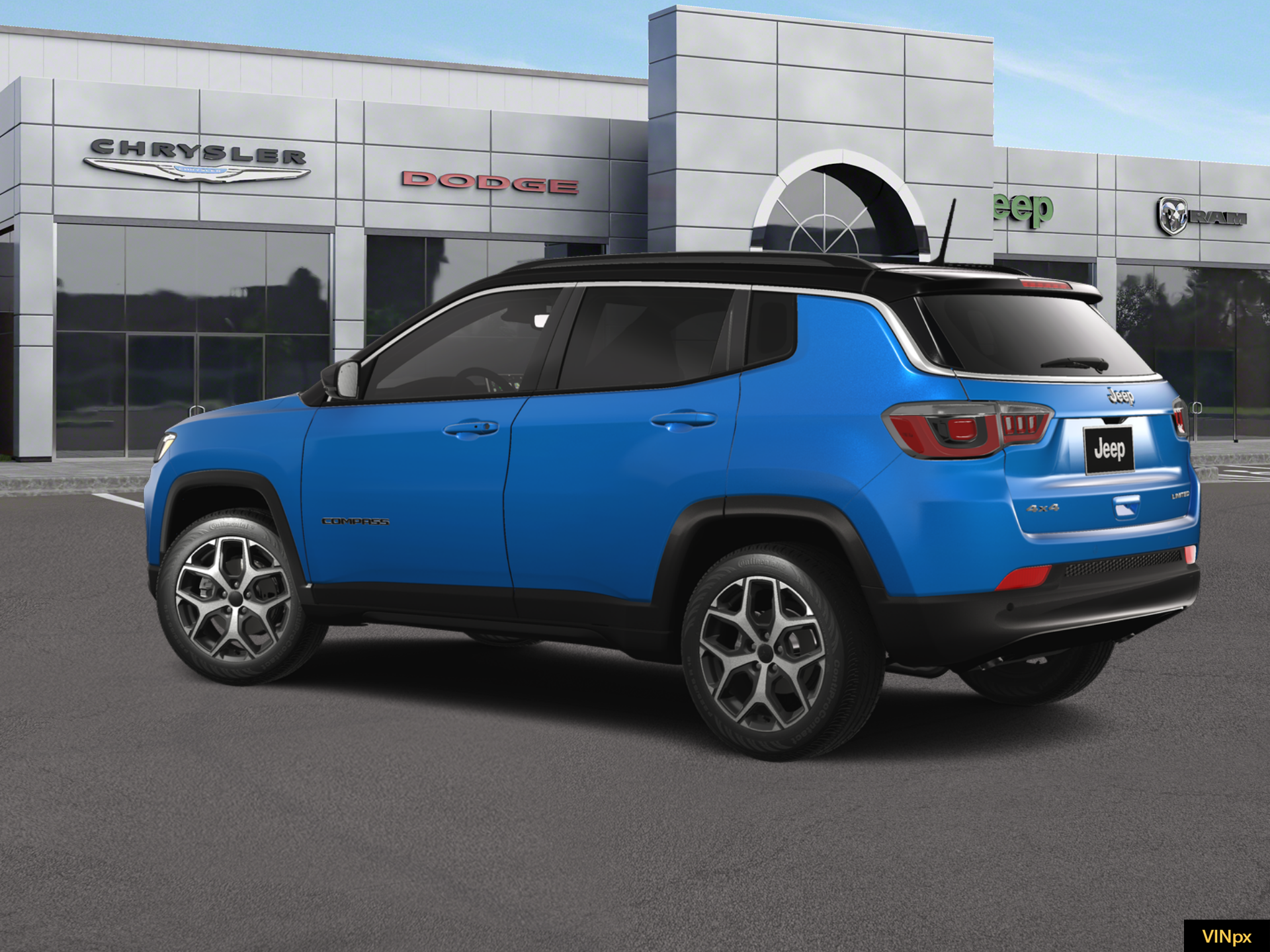New 2026 Hydro Blue Pearlcoat Jeep Limited image 4
