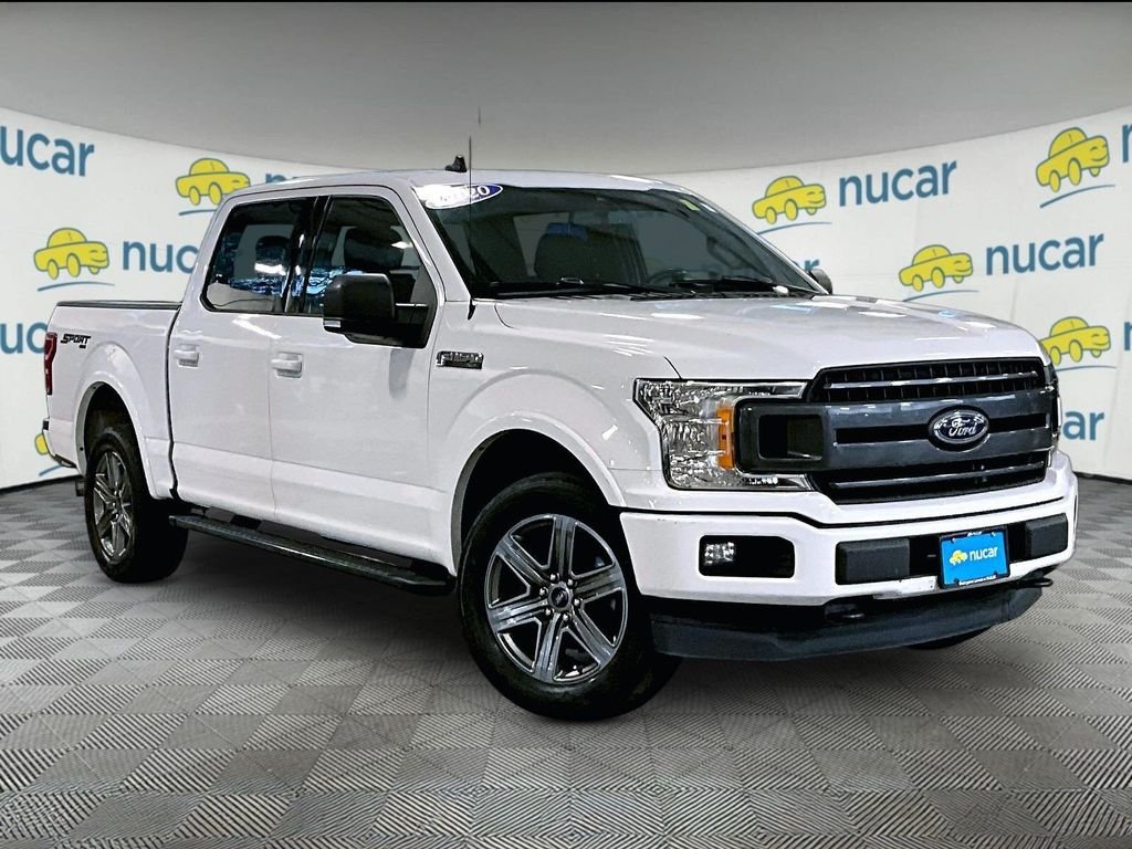 Used 2020 White Ford XLT image 1
