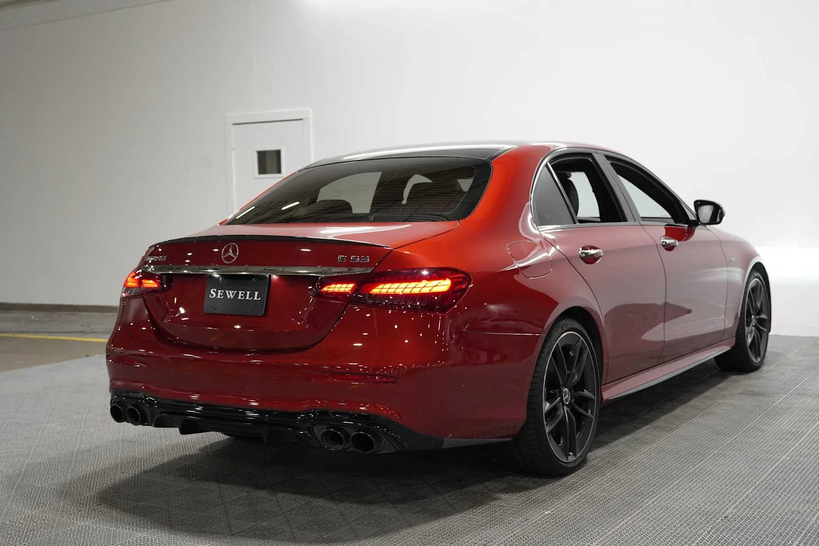 Used 2022 MANUFAKTUR Cardinal Red Mercedes-Benz AMG® E 53 image 4