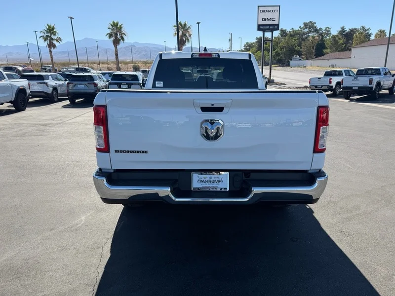 Used 2022 Bright White Clea Ram Big Horn image 4