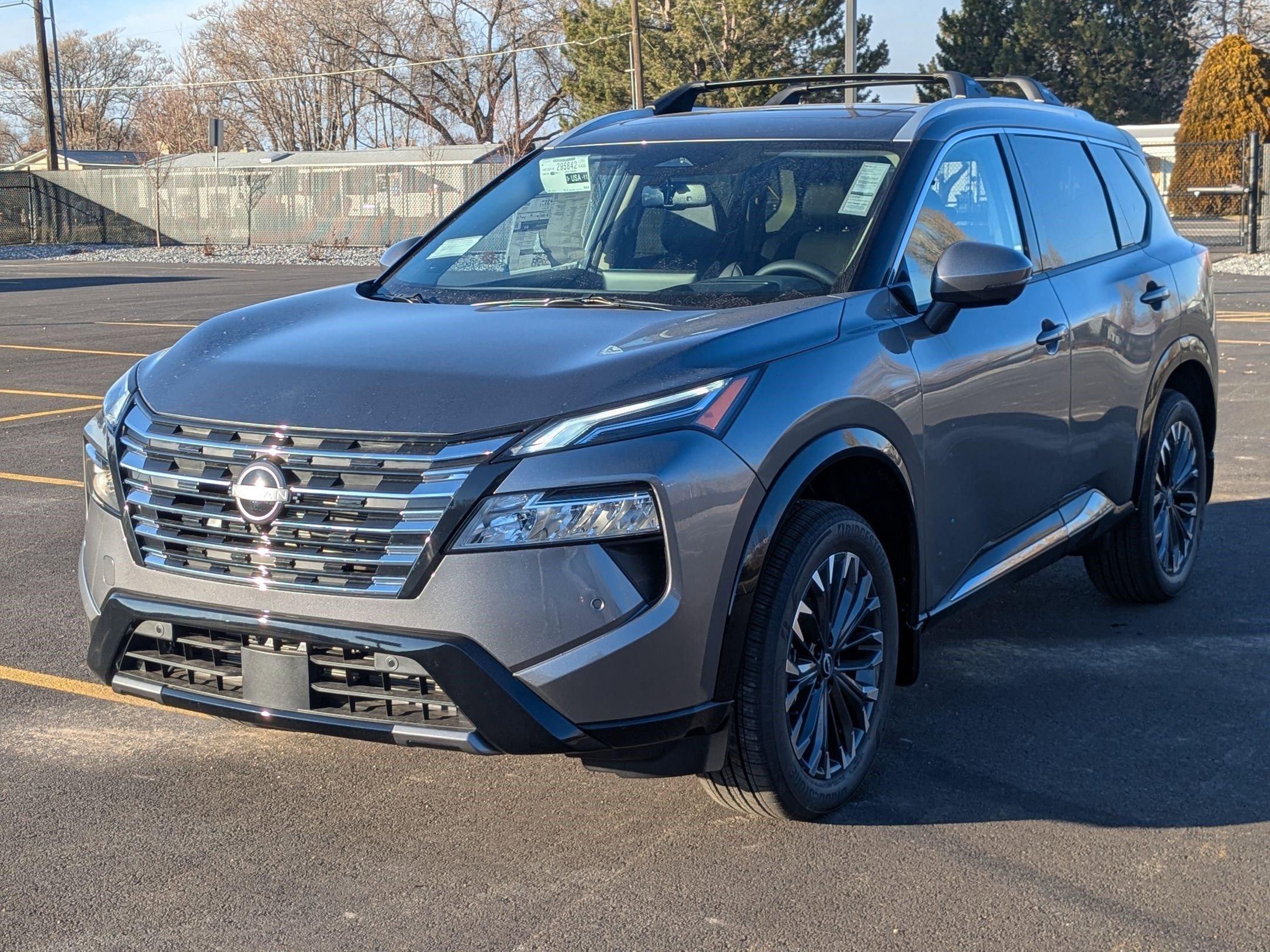 New 2026 Gun Metallic Nissan Platinum image 8