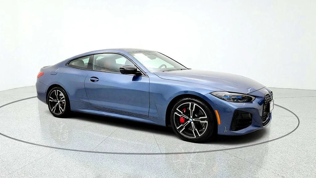 Used 2024 Arctic Race Blue Metallic BMW M440i xDrive image 3