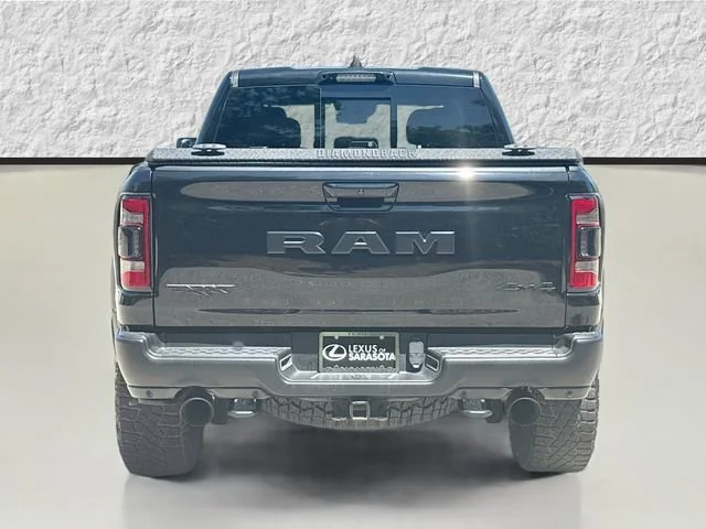 Used 2024 Diamond Black Crystal Pearlcoat Ram TRX image 4