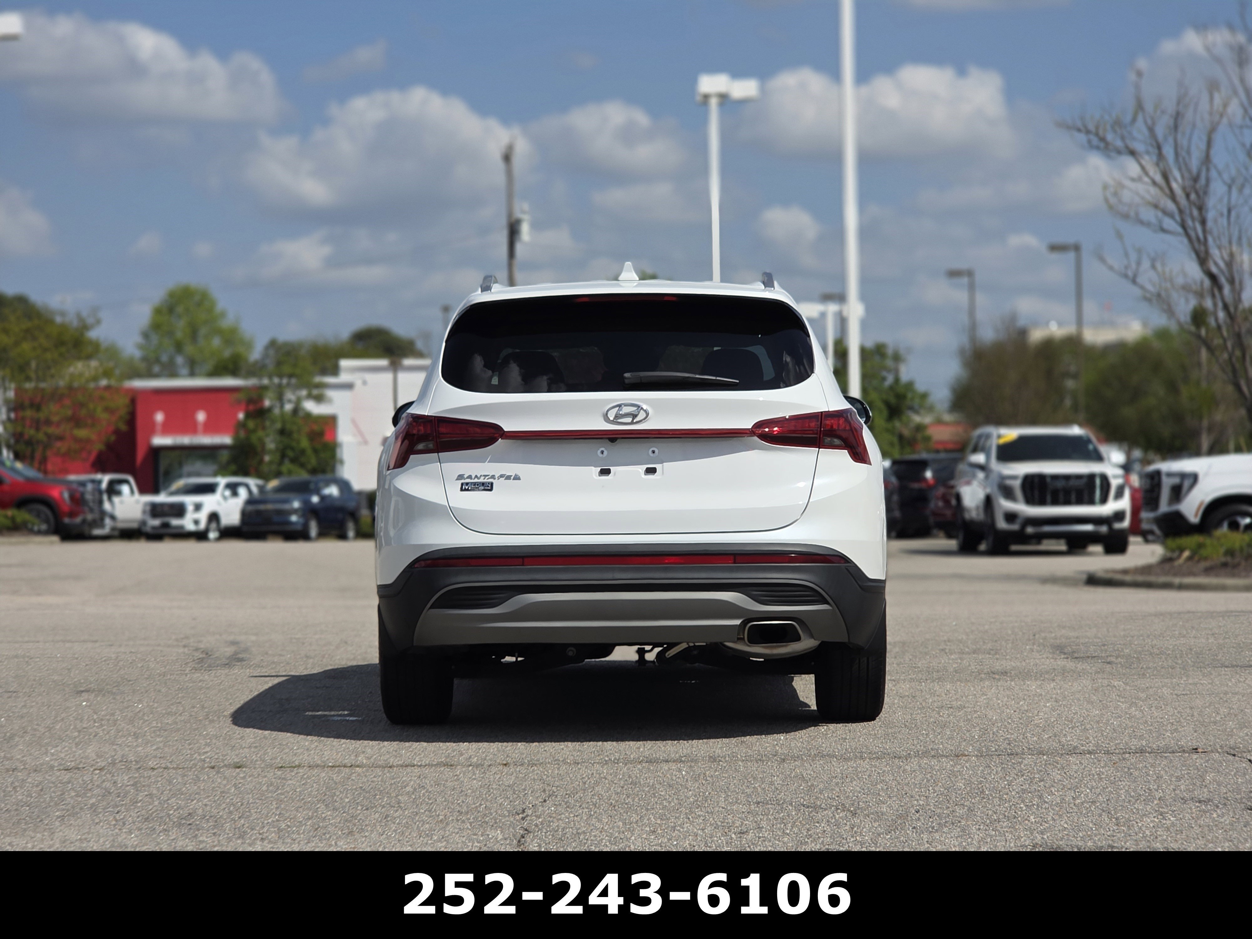 Used 2023 Serenity White Pearl Hyundai SEL image 6