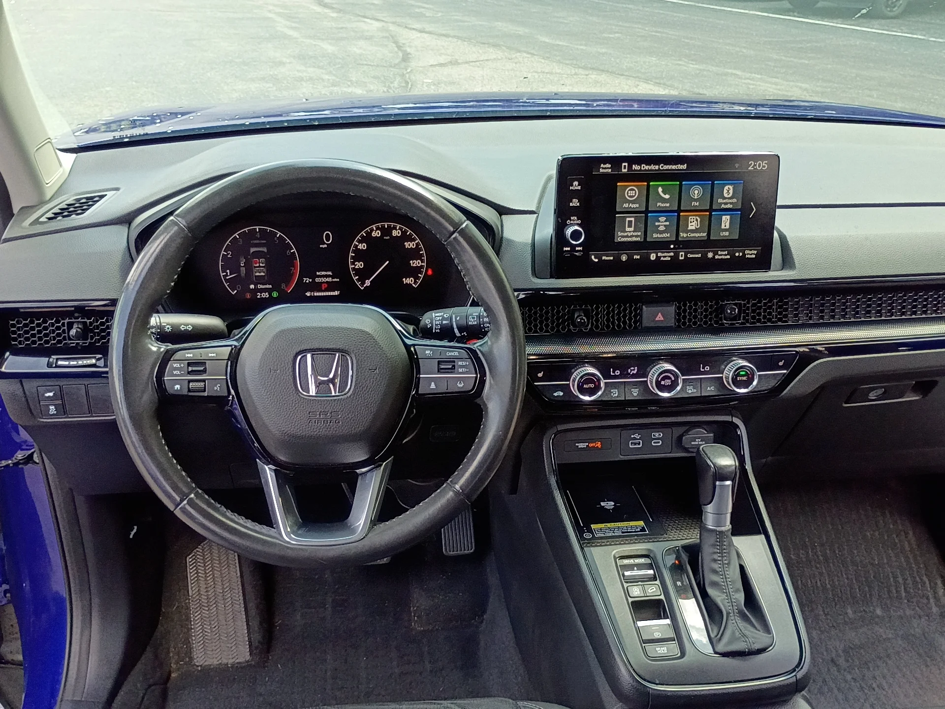 Certified Used 2024 BLUE Honda EX-L image 12