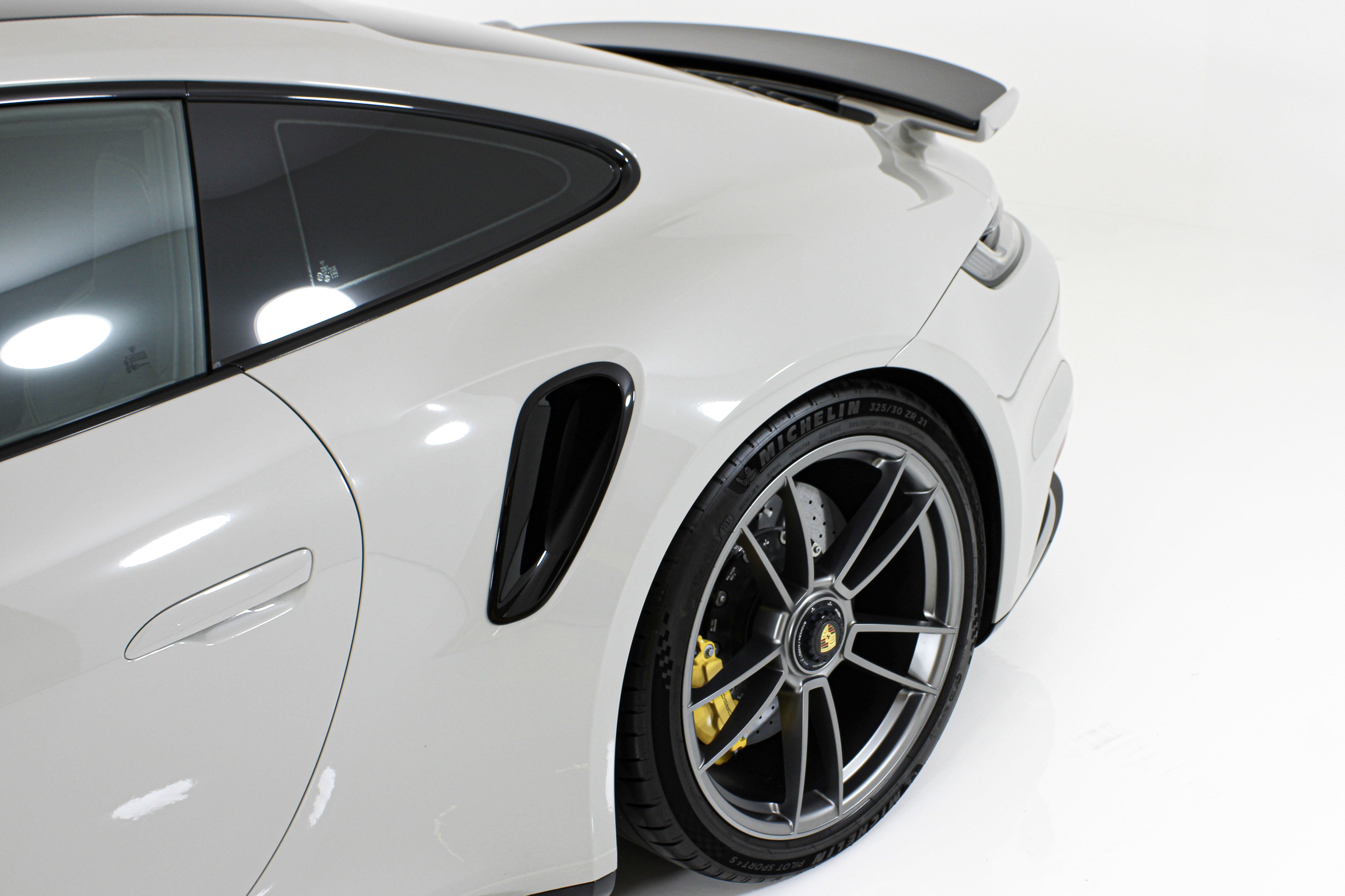 Used 2022 Chalk Porsche Turbo S Coupe image 13