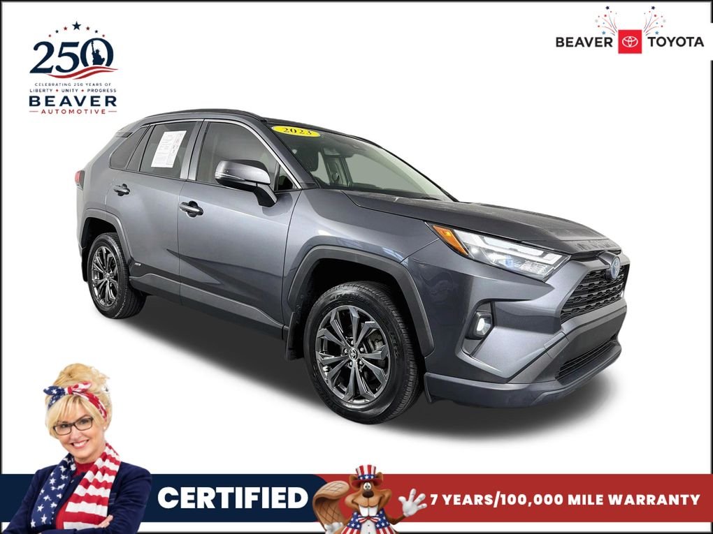 Used 2023 Gray Toyota XLE Premium image 1