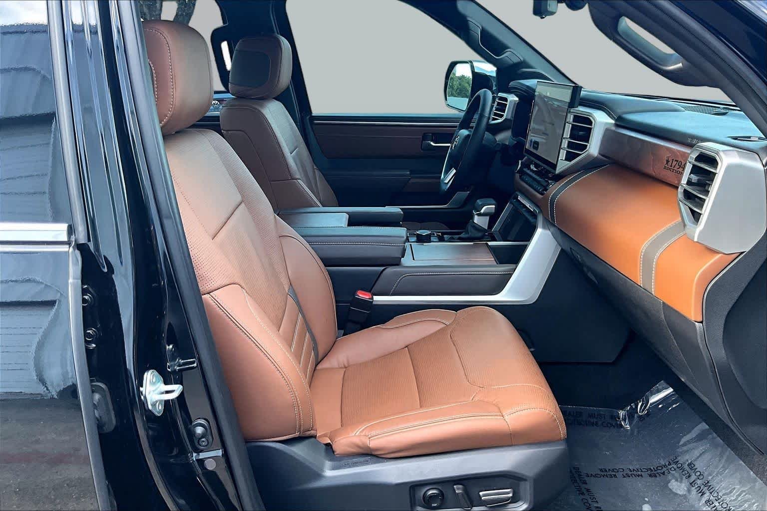 Used 2025 Midnight Black Metallic Toyota 1794 Edition Hybrid image 7