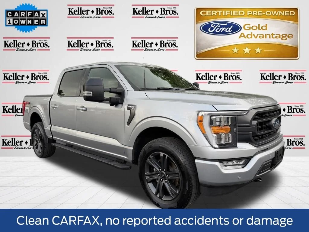 Used 2023 Silver Ford XLT image 1