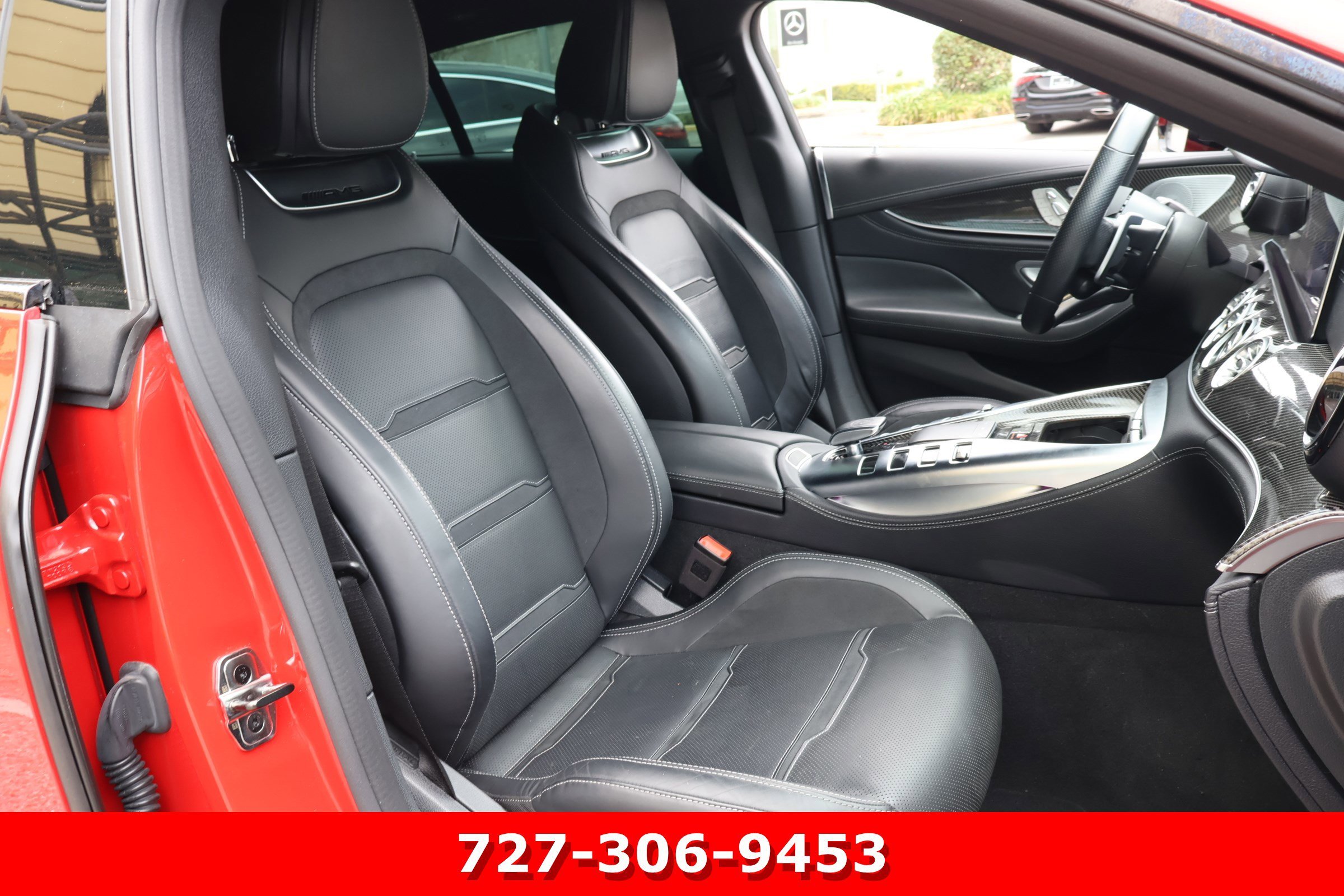 Certified Used 2022 Jupiter Red Mercedes-Benz AMG® GT 53 image 24