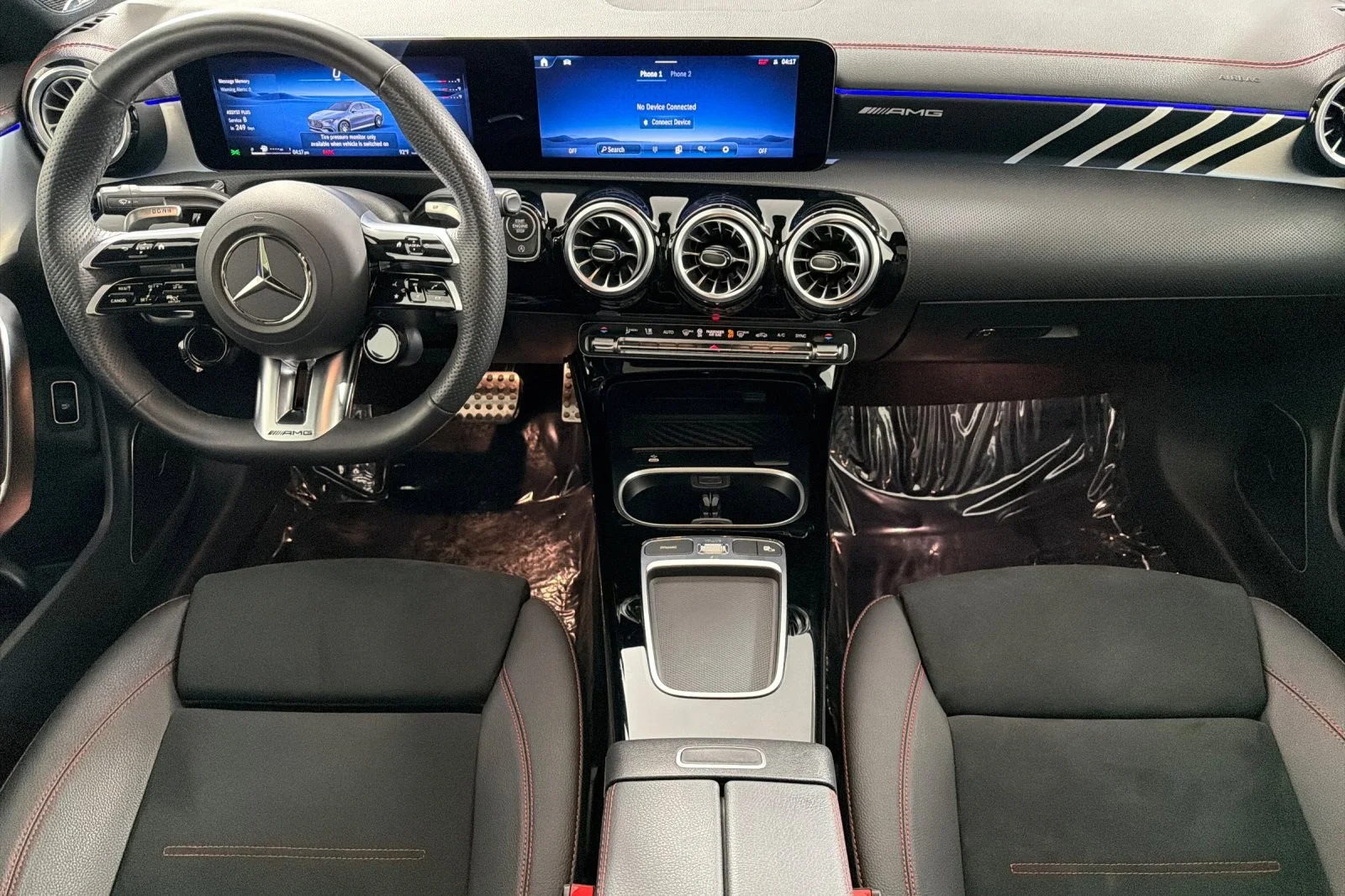 Used 2025 Polar White Mercedes-Benz AMG® CLA 35 4MATIC Coupe image 12