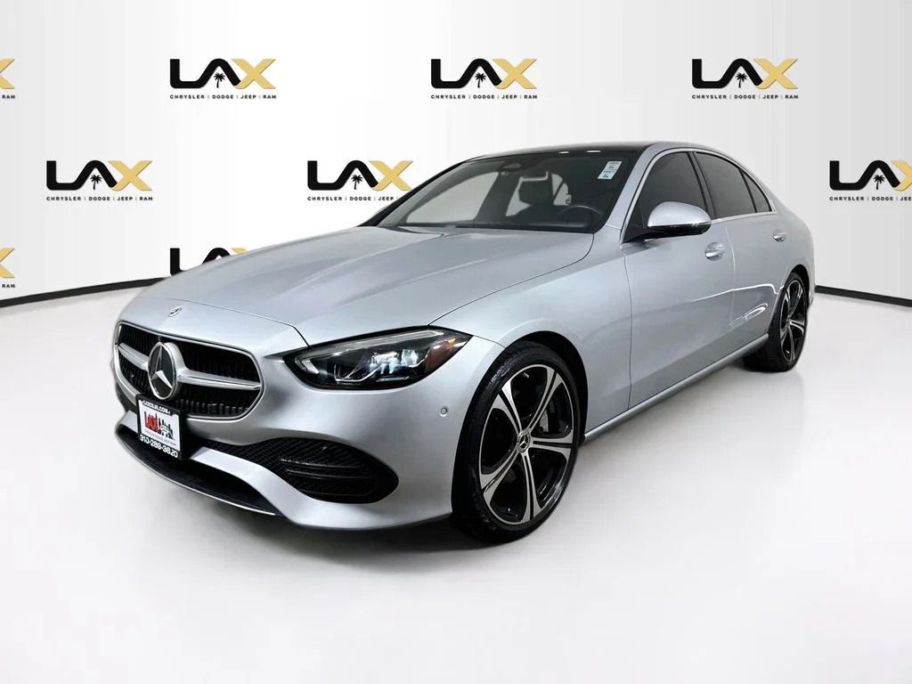 Used 2022 Silver Mercedes-Benz C 300 image 3
