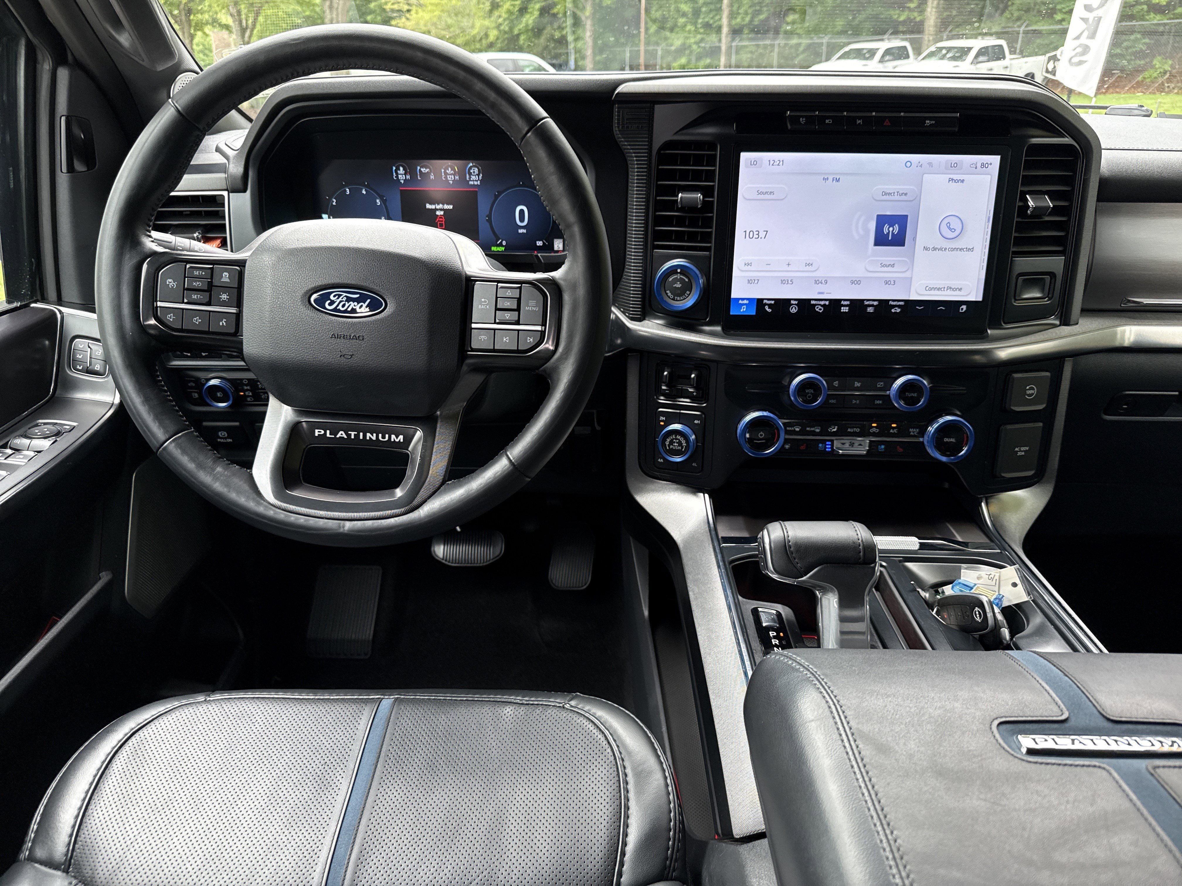 Used 2024 White Metallic Ford Platinum image 22