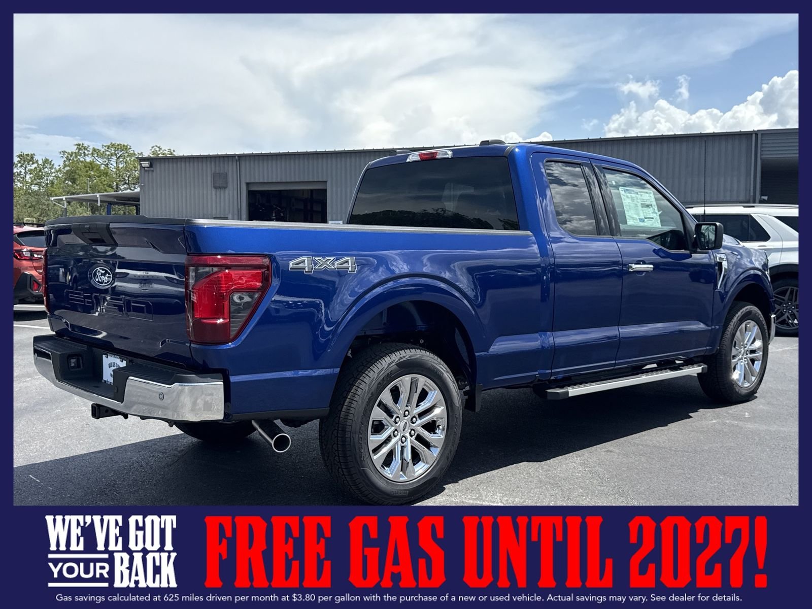 New 2026 Argon Blue Metallic Ford XLT image 6