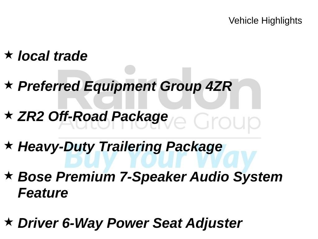 Used 2020 White Chevrolet ZR2 image 10