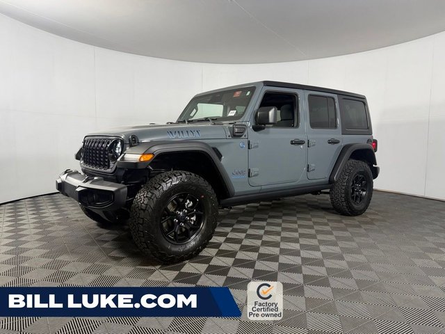 2025 Jeep Wrangler 2025 Jeep Wrangler Willys 4xe 4D Sport Utility