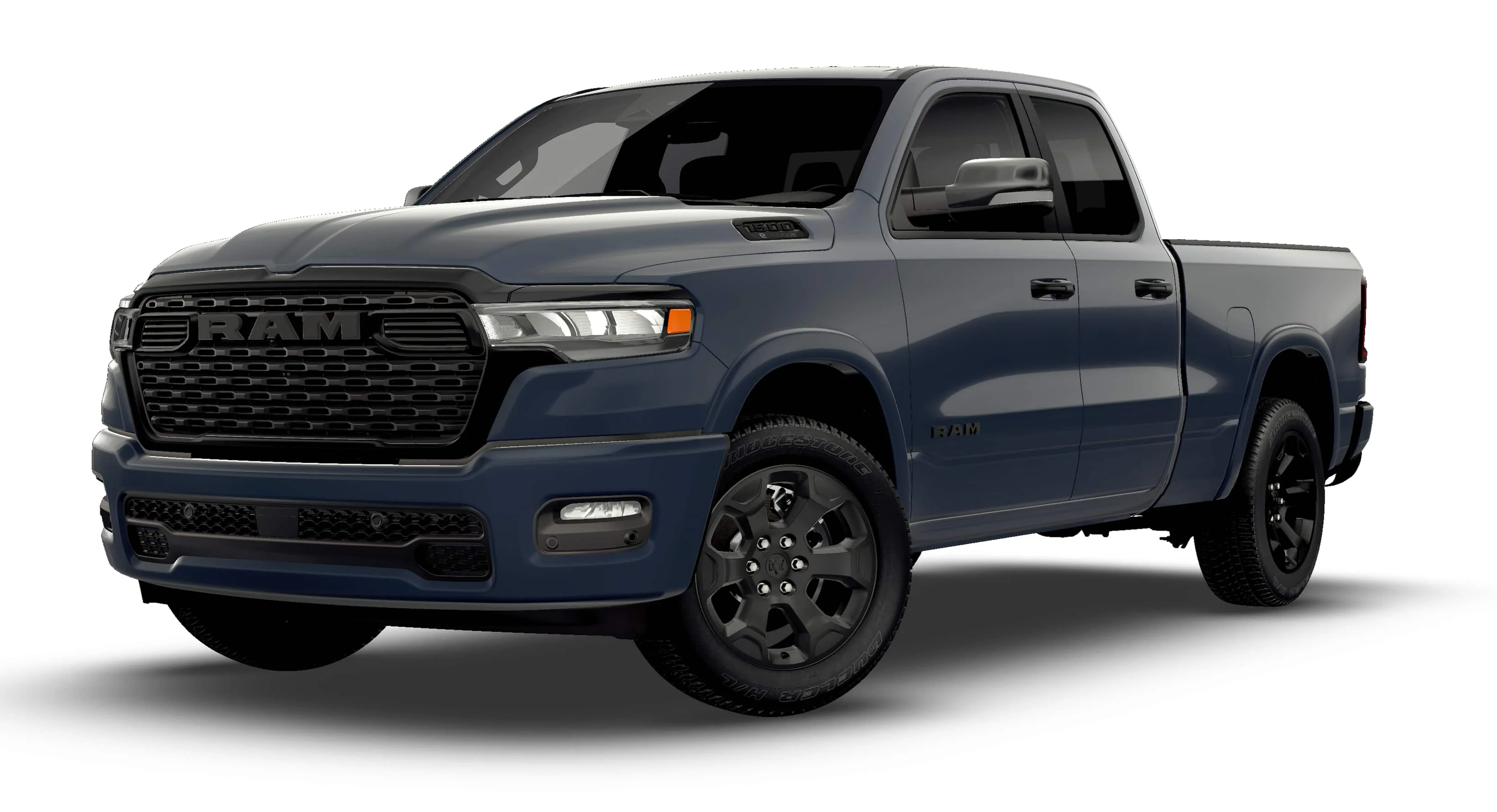 New 2026 Forged Blue Metallic Exterior Paint RAM BIG HORN image 1