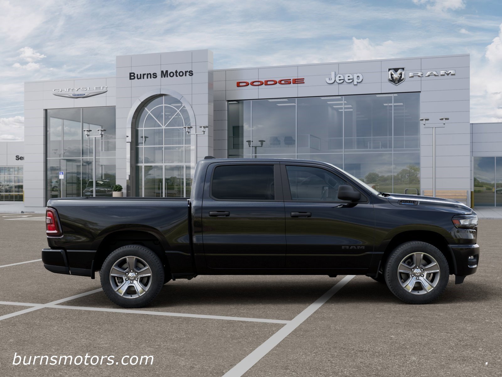 New 2026 Diamond Black Crystal Pearl-Coat Exterior Paint RAM Express image 21