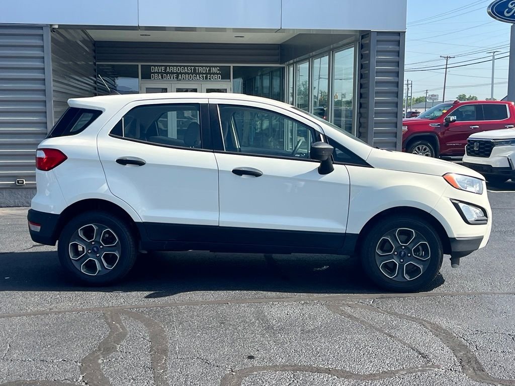 Used 2021 Ford EcoSport S with VIN MAJ3S2FE6MC422774 for sale in Troy, OH