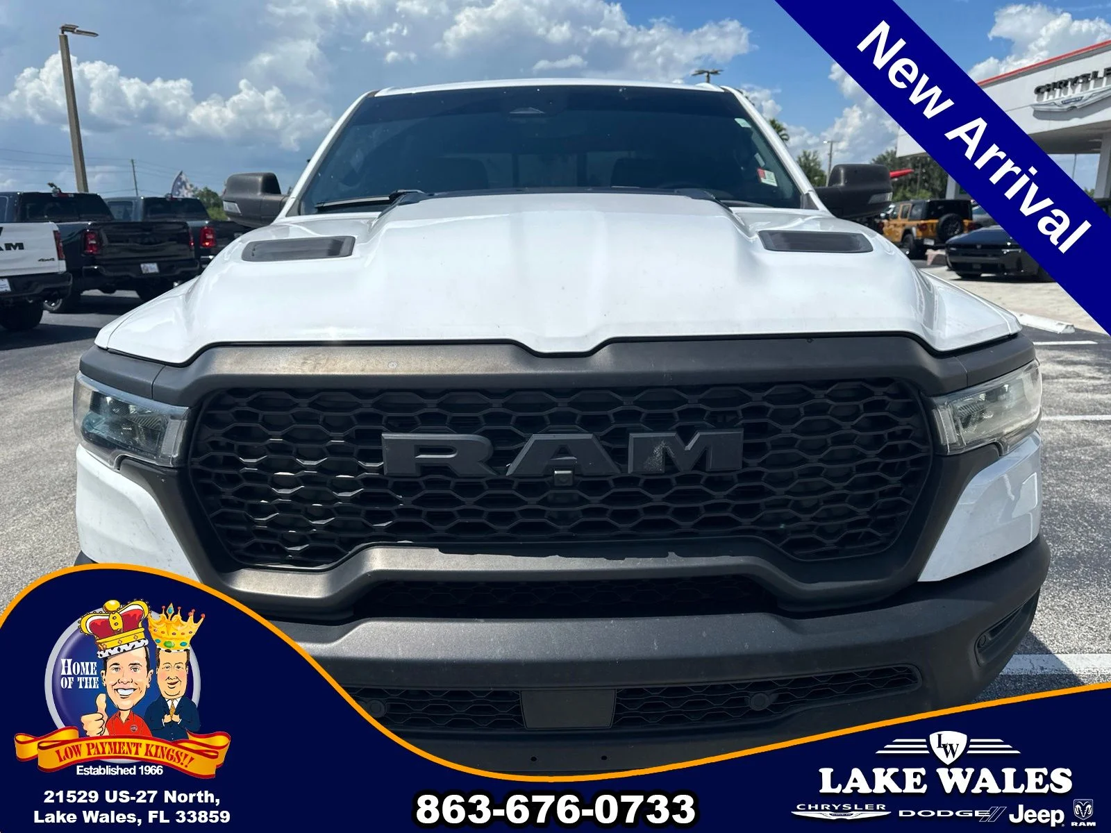 Used 2025 White Ram Rebel image 8