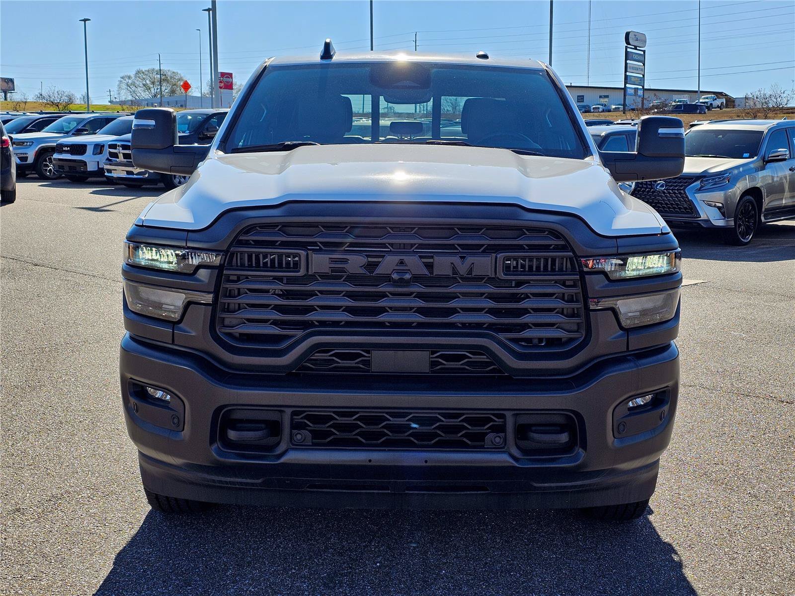 New 2025 Bright White Clearcoat Ram Tradesman image 2
