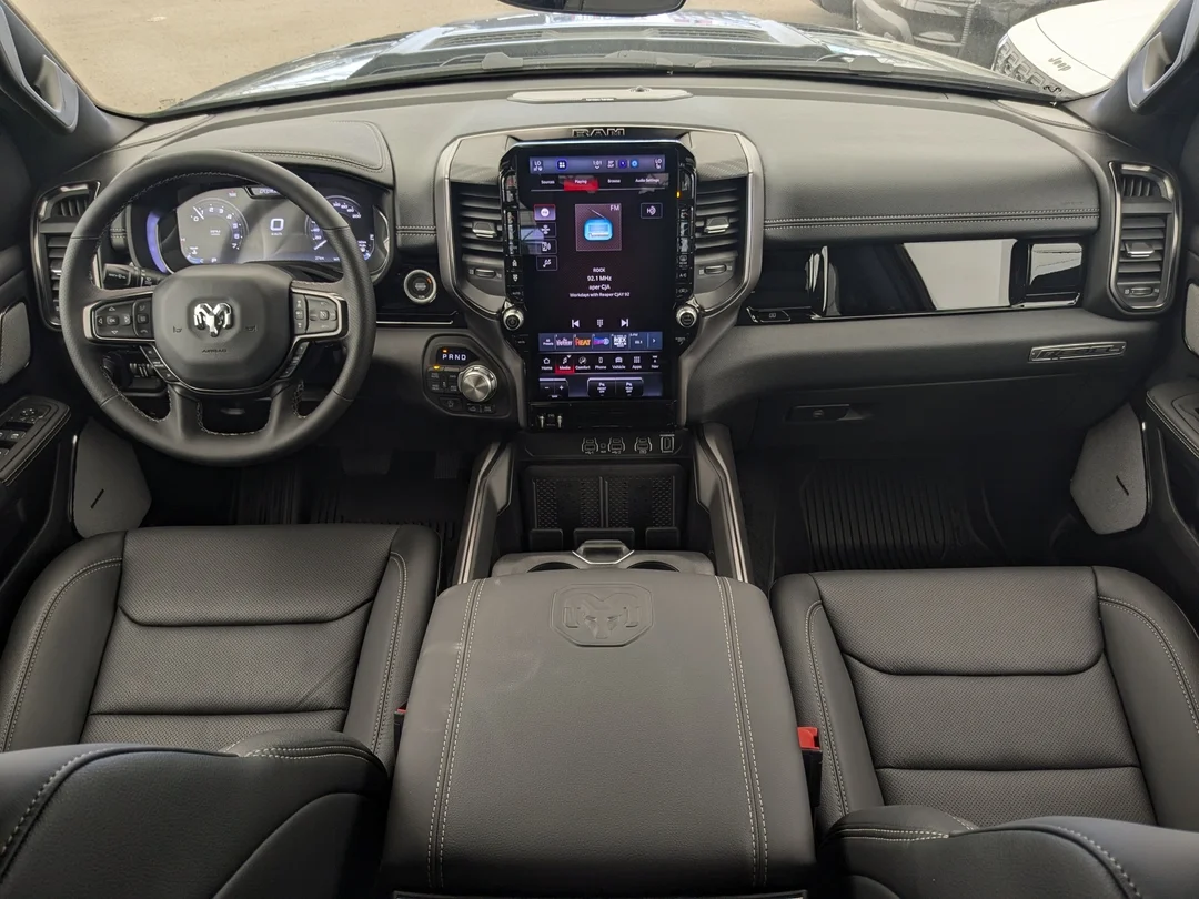 New 2026 Green RAM Rebel - - 4x4 - 5.7L HEMI V8 eTorque - 14.4 Uconnect NAV - Leather Seats & More! image 25