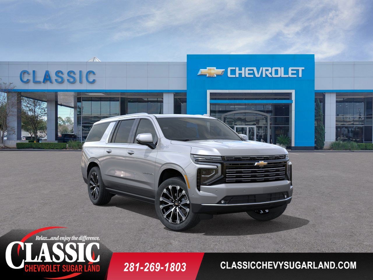 2025 Chevrolet Suburban High Country Gray at Classic Elite Chevrolet Hwy 6