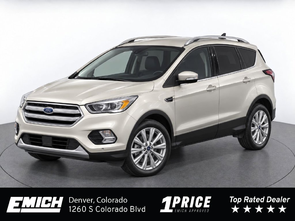 Used 2018 Gold Ford Titanium image 1