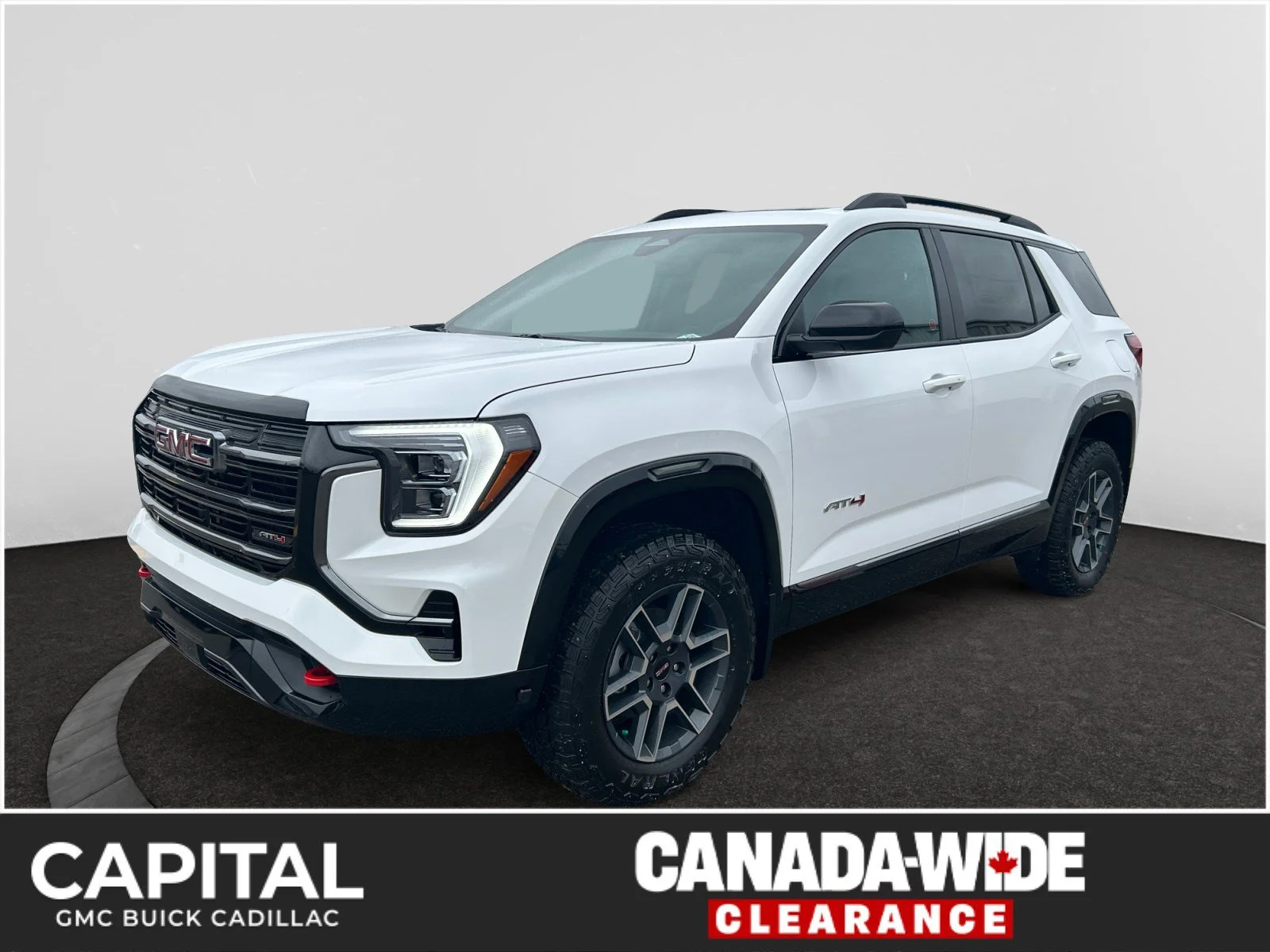 New 2027 Summit White GMC AWD AT4 image 1