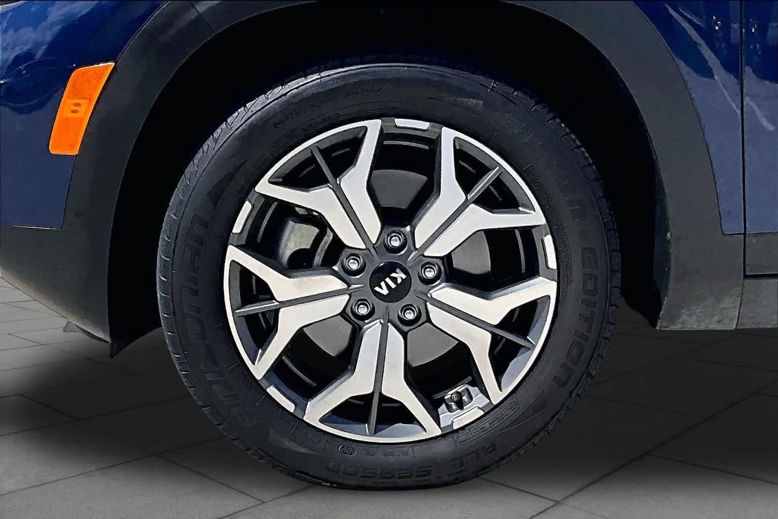 Used 2021 Dark Ocean Blue Kia EX image 10