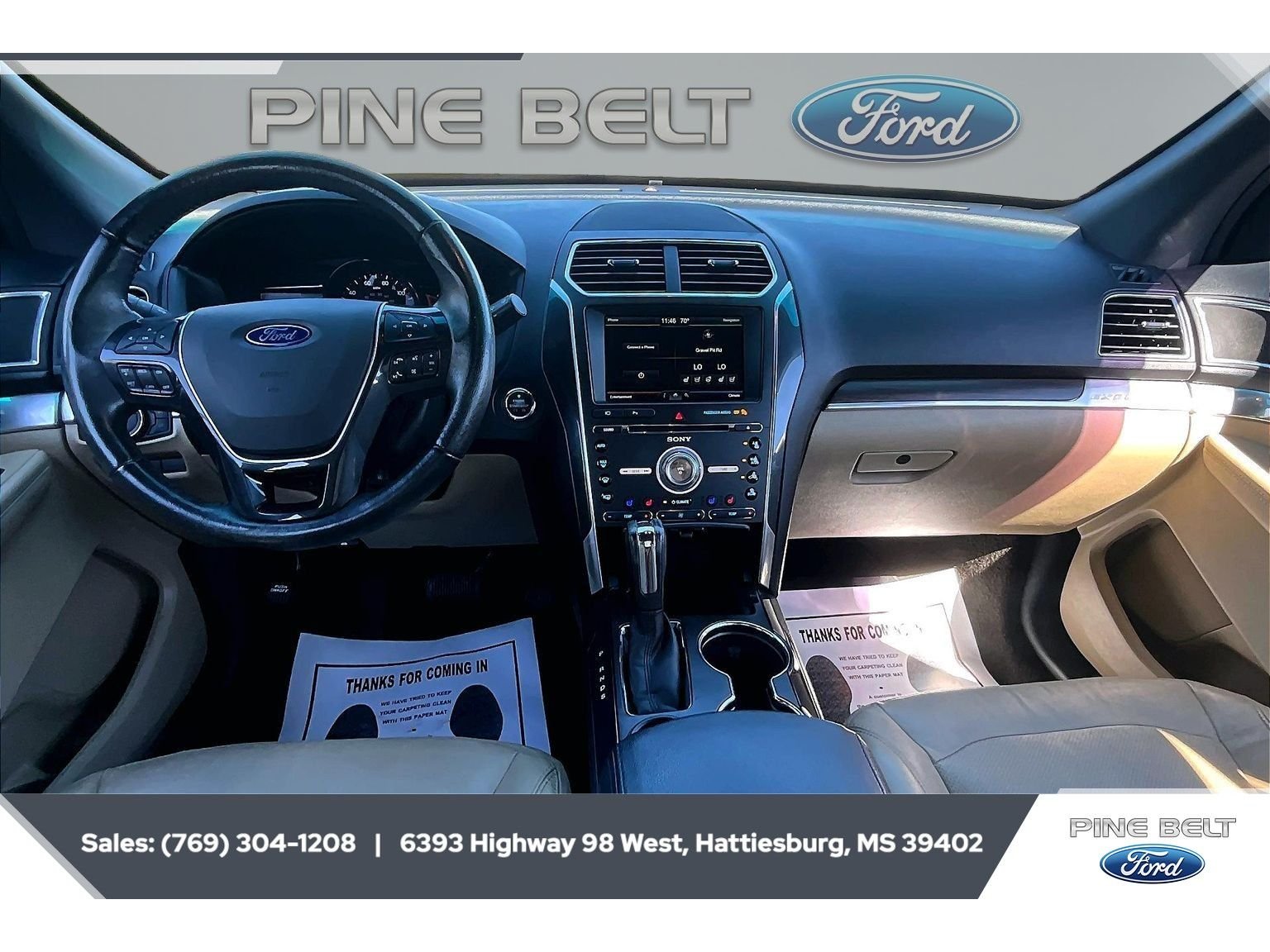 Used 2016 Ruby Red Metallic Tinted Clearcoat Ford Limited image 13