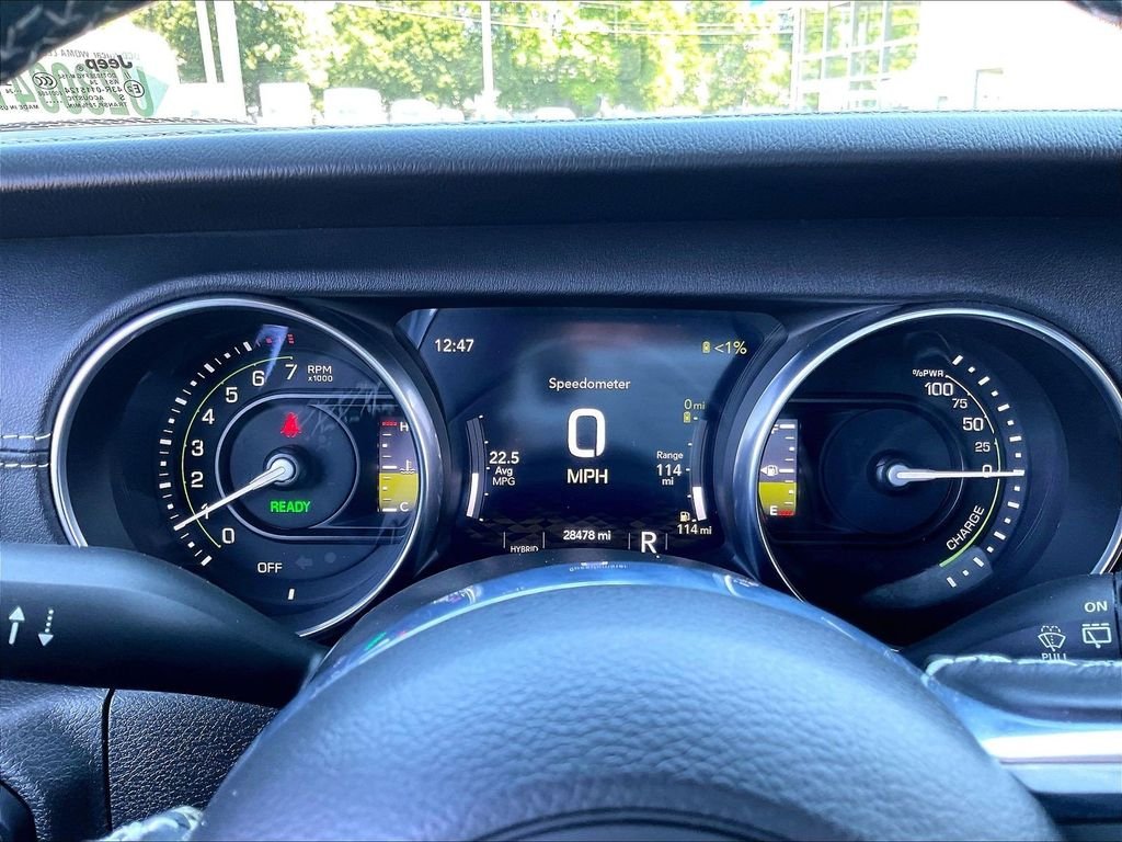 Used 2023 Black Jeep Sahara 4xe image 25