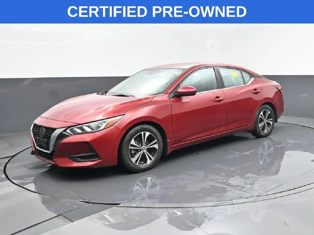 Certified Used 2021 Scarlet Ember Nissan SV image 2