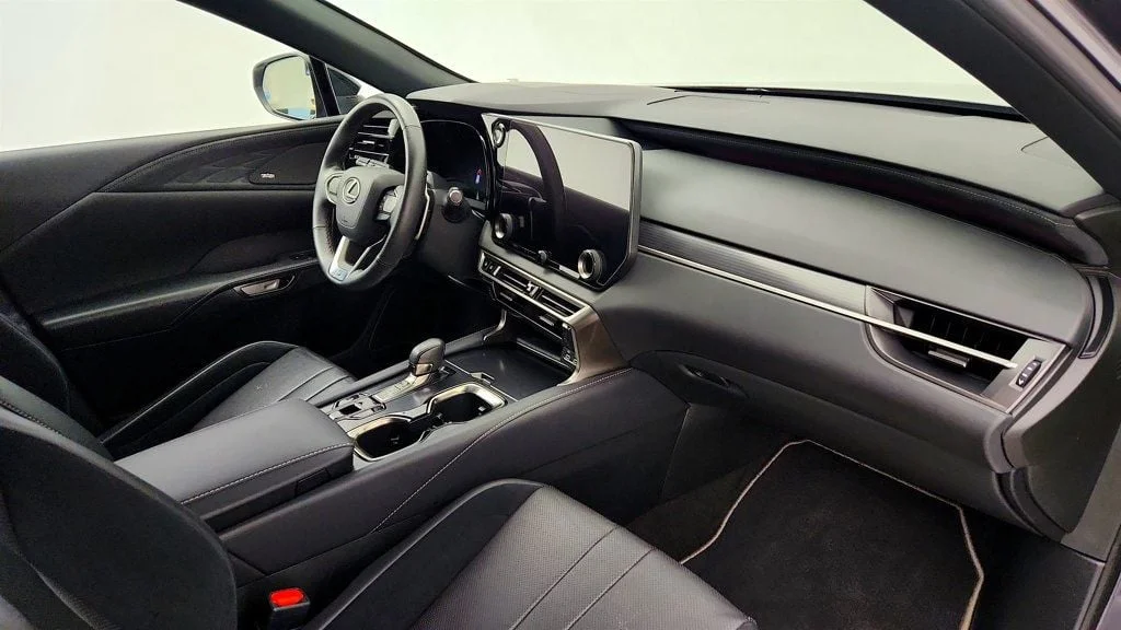 Used 2024 Cloudburst Gray Lexus RX 500h F SPORT Performance AWD w/ Mark Levinson & Pano Roof image 24