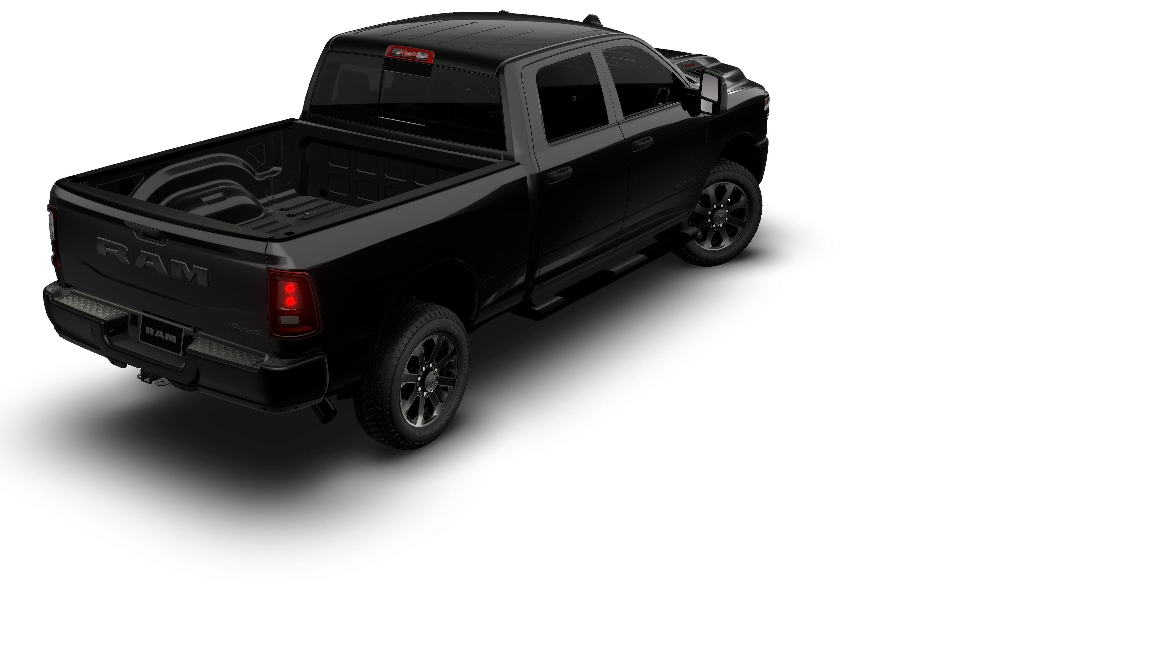 New 2026 Diamond Black Crystal Pearl-Coat Exterior Paint RAM Tradesman image 14