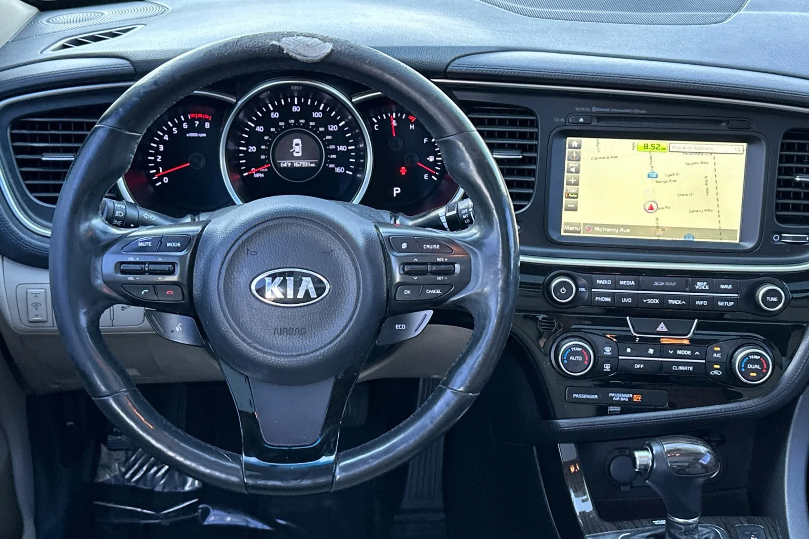 Used 2015 Dark Cherry Kia EX image 14