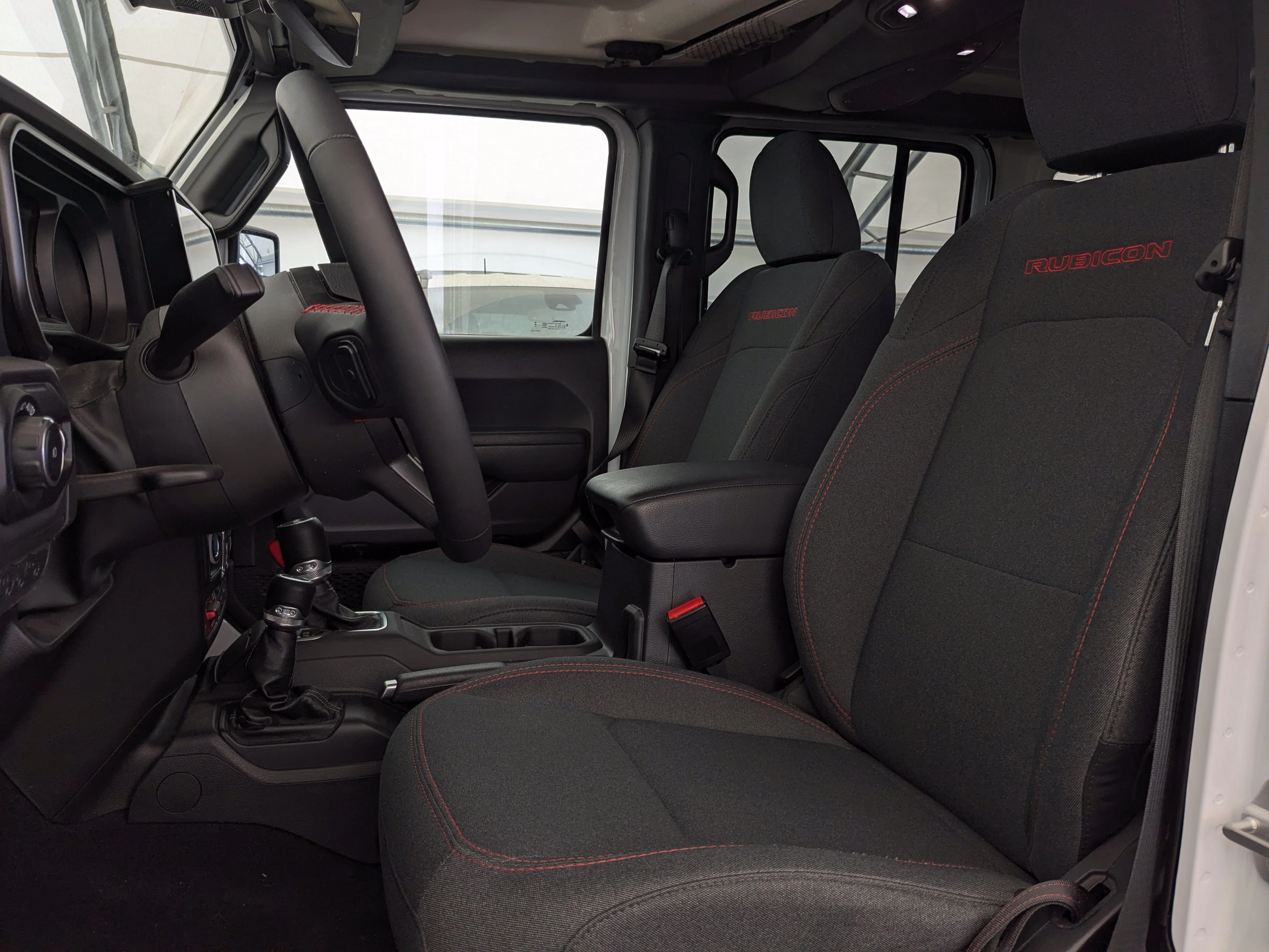 Used 2024 White Jeep Rubicon - Tech Grp - Safety Grp - Alpine Audio - Blind Spot - LED Lighting & More image 13