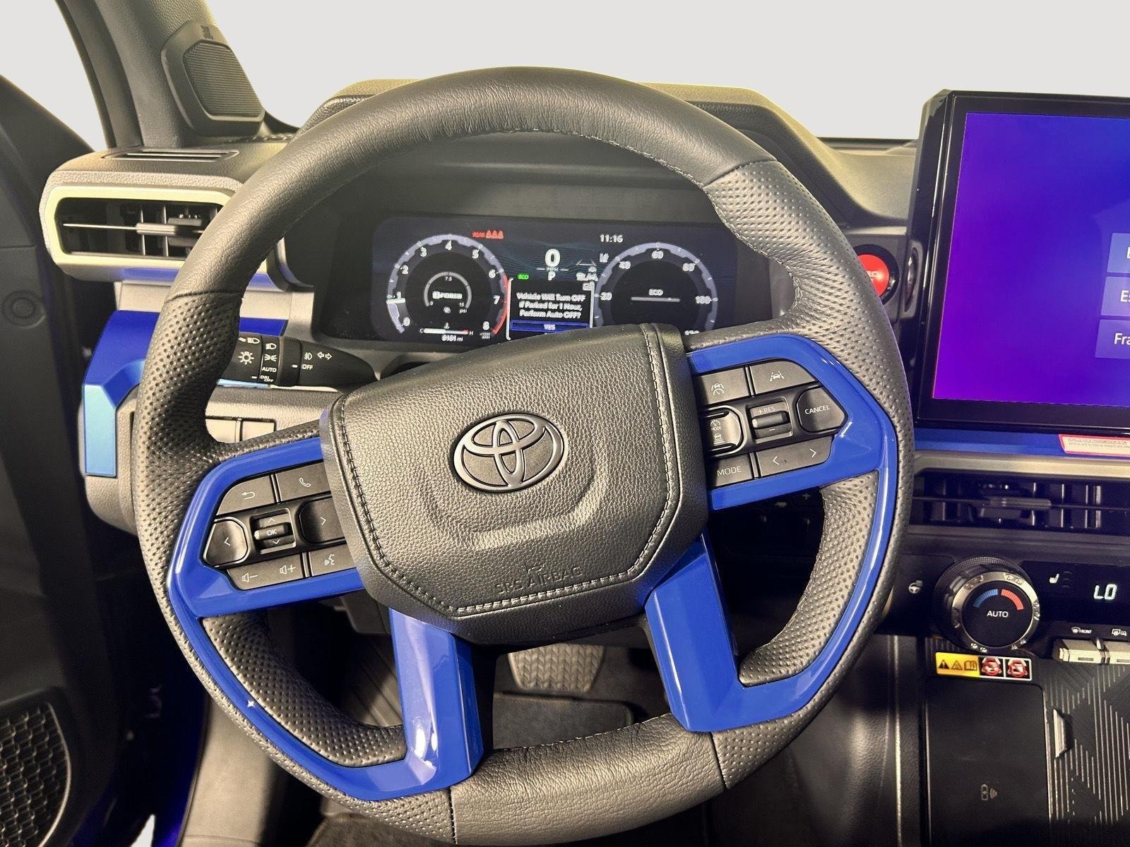 Used 2024 Blue Crush Metallic Toyota TRD Off-Road image 18