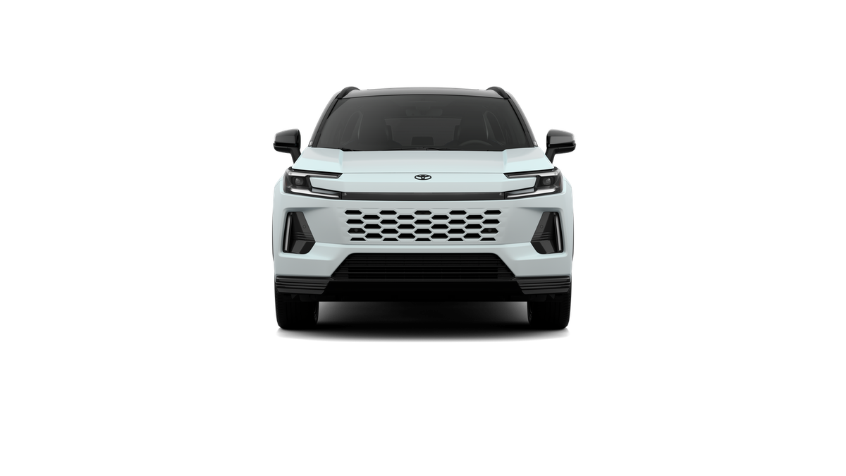 New 2026 Wind Chill Pearl with Midnight Black Metallic roof Toyota XSE image 17