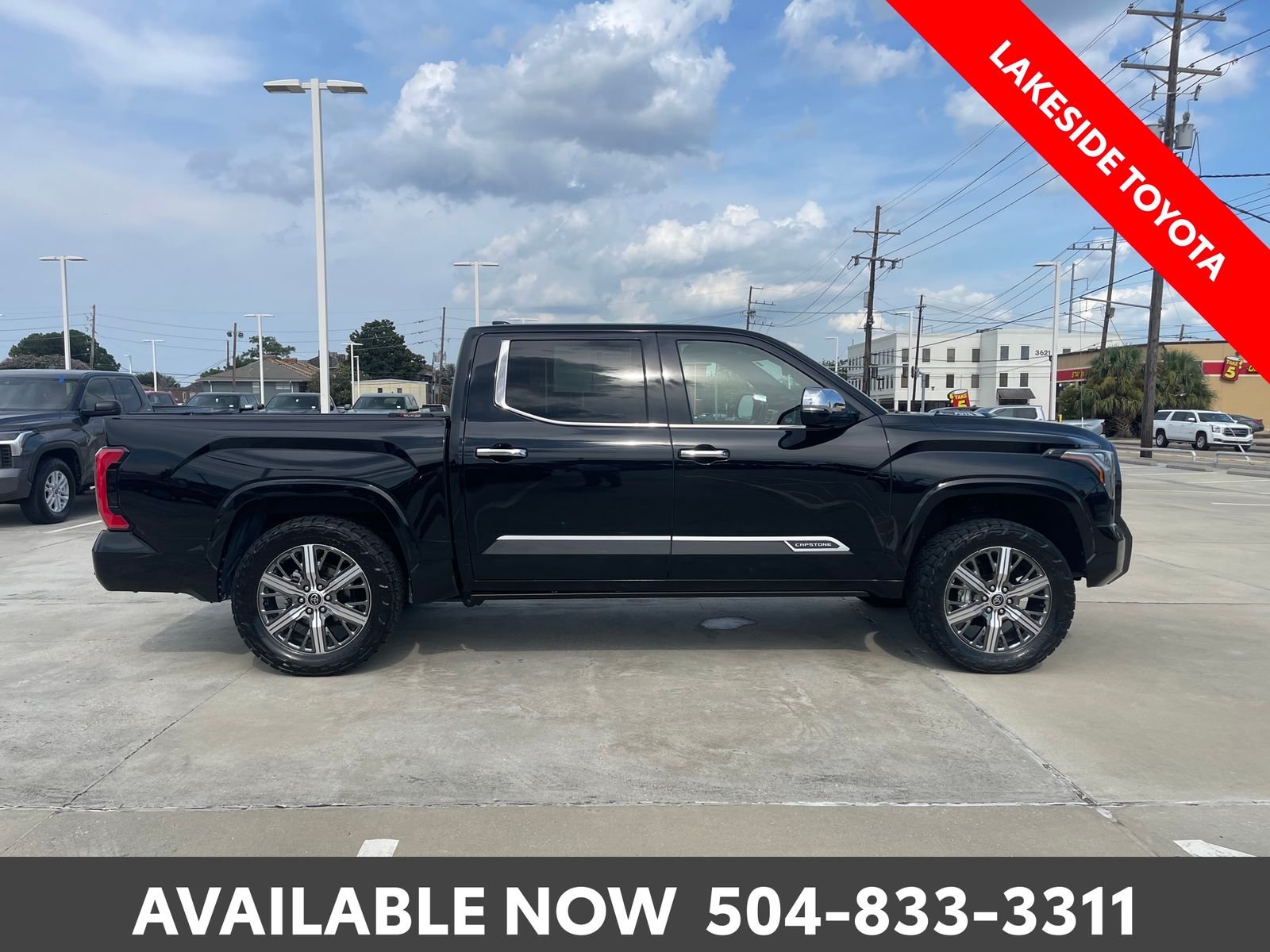 Used 2023 Black Toyota Capstone image 6
