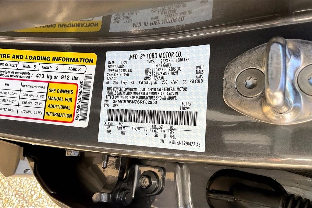 New 2025 Ford Bronco Sport Big Bend 4D Sport Utility