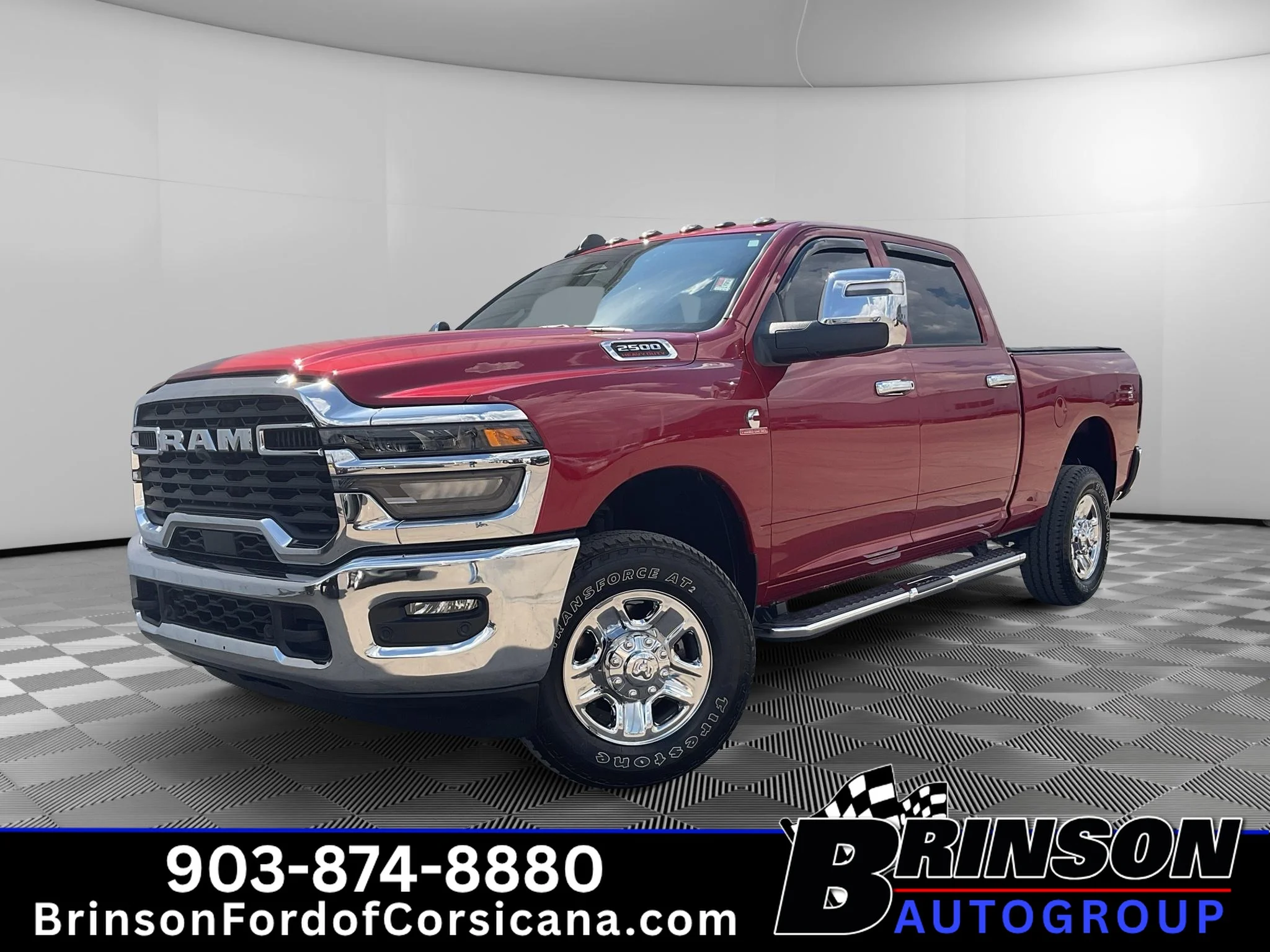 Used 2025 Molten Red Pearlcoat Ram Tradesman image 1