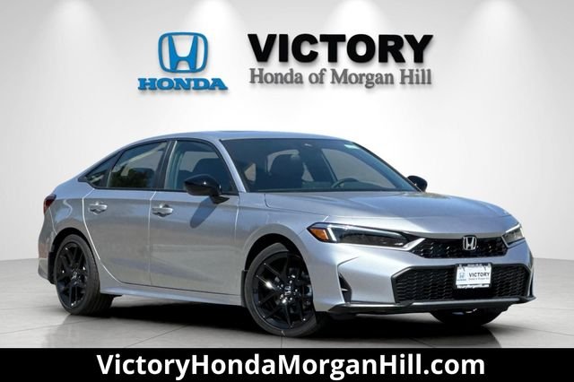 New 2026 Solar Silver Metallic Honda Sport image 1