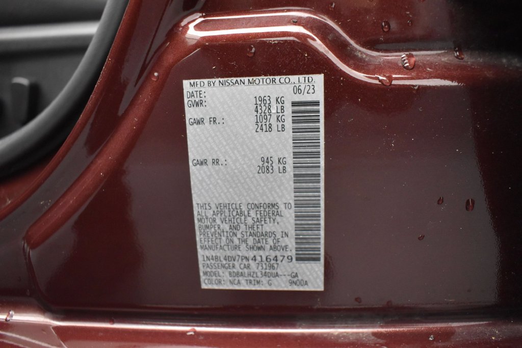 Used 2023 Red Nissan 2.5 SV image 12