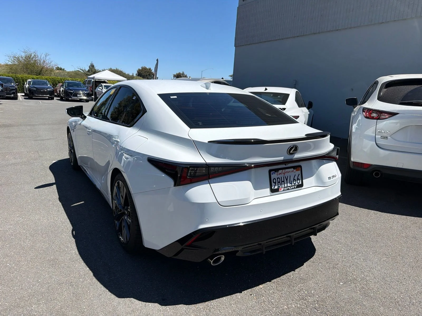 Used 2022 Ultra White Lexus 350 F SPORT image 4