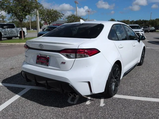 Certified Used 2025 White Toyota SE image 4