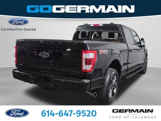 Certified Used 2023 Agate Black Metallic Ford Lariat image 7