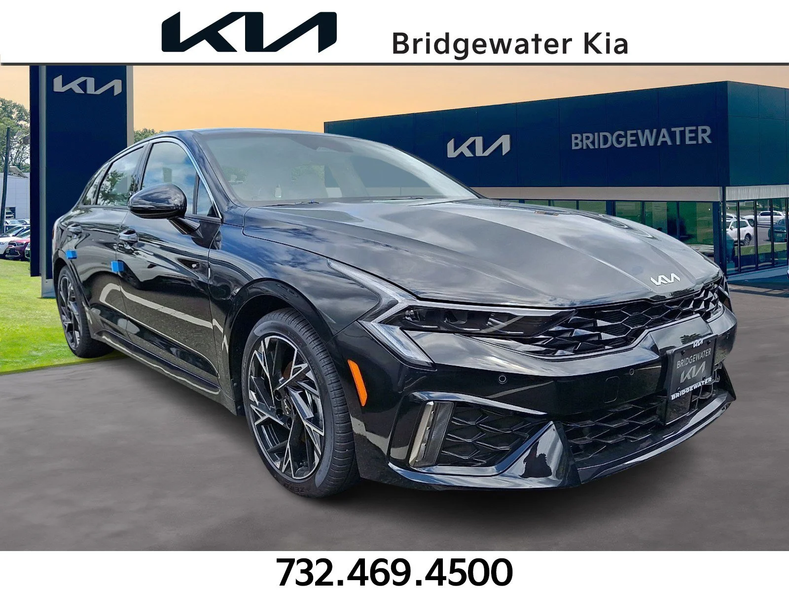 New 2026 Aurora Black Pearl Kia GT-Line AWD image 1
